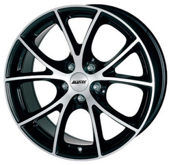   Alutec Cult 16/7 ET45 Diamant black front polished |  WHS095343