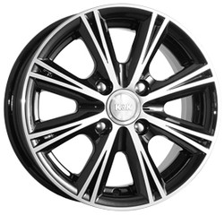 Rapid RAPID   (KC535) 5.5X14 4/100 ET43 d60.1 /black/ [r7145] |  R7145