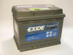 Аккумуляторная батарея Exide 64 А/ч, 640 А | Артикул EA640