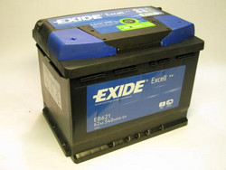 Аккумуляторная батарея Exide 62 А/ч, 540 А | Артикул EB621
