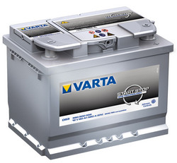 Аккумуляторная батарея Varta 60 А/ч, 560 А | Артикул 560500056