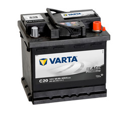 Аккумуляторная батарея Varta 55 А/ч, 420 А | Артикул 555064042