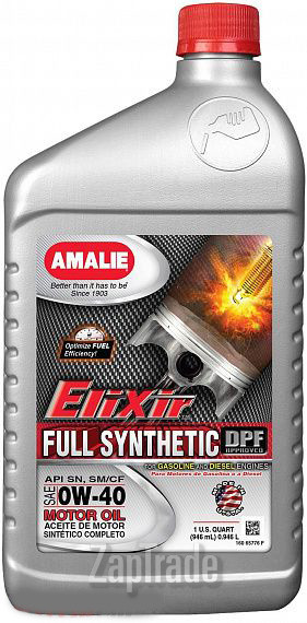 Купить моторное масло Amalie Elixir Full Synthetic,  в интернет-магазине в Ханты-Мансийске